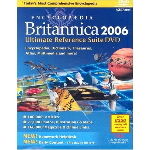Encyclopedie Britannica 2006 Ultimate Reference Suite (PC/Mac DVD)