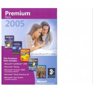 Microsoft Premium 2005 Pack (Incl. Auto Route 2005) (PC)