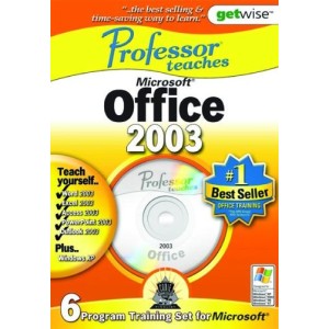 Hoogleraar geeft les in Microsoft Office 2003 Excel (PC)