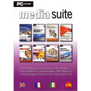 Roxio Media Suite - Roxio Creator 7.1 Basic DVD, NAMO Web Creator Suite 2006, Magix Suite
