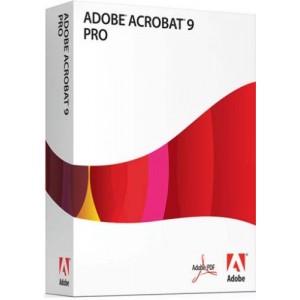 Adobe Acrobat Professional v9, Full Edition (PC)