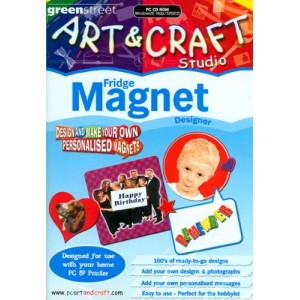 Art And Craft Studio Fridge Magnet (PC CD)