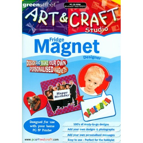 Art And Craft Studio Koelkastmagneet (PC-cd)