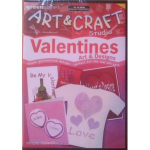 Valentines Art & Designs (Art and Craft Studio) (PC CD)