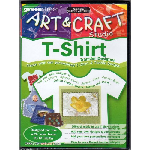 Art & Craft T-Shirt Transfer Designer (PC CD) - Your Store 