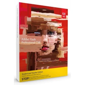 Adobe Flash Pro CS6, Student and Teacher Version (PC)