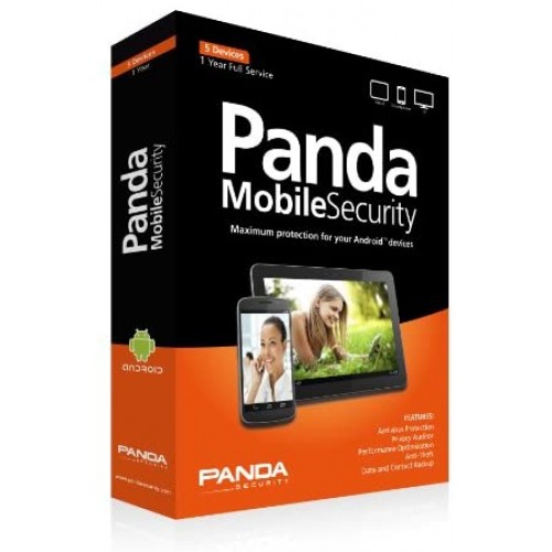 Panda Mobile Security - 5 Geräte - 1 Jahr - Mini Box (Android)