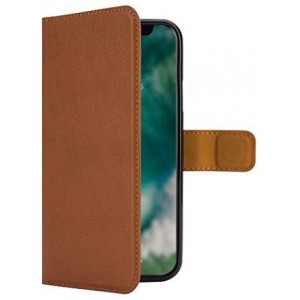 XQISIT Selection 5.8 "Case Wallet Brown – Covers for Mobile Phones (Wallet Case, Apple, iPhone X, 14.7 cm (5.8"), Brown)