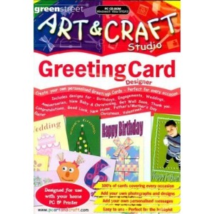 Art And Craft Studio Greeting Card Designer PC CDROM