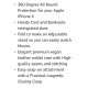 10x Xqisit Apple iPhone X - XS MAGNETIC Slim Wallet Ultra Thin Flip Wallet UK