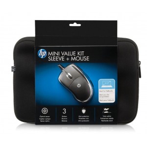 NEW HP Netbook/Tablet Sleeve (10.2") + Mouse Bundle TOP HP Quality UK VAT inc.