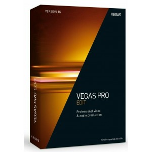 Vegas Pro Edit 15 - Brand New Sealed Box (Business or Home) Lifetime UK VAT inc