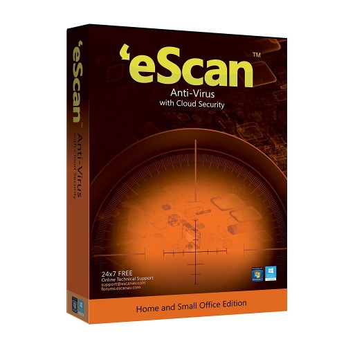 eScan AntiVirus met Cloud Security 2019 | 1 PC | 1 Jaar | Digitaal (ESD/EU)