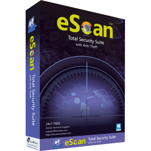 eScan Total Security Suite 2019 | 3 PC | 1 Jahr | Digital (ESD/EU)