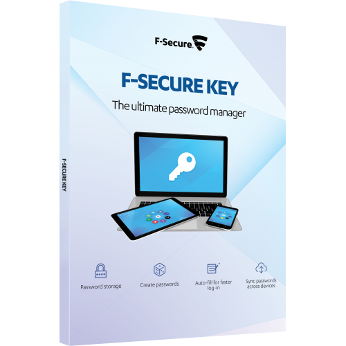 F-Secure Key - Premium Password Manager | Nombre Illimité Appareils | 1 An | 