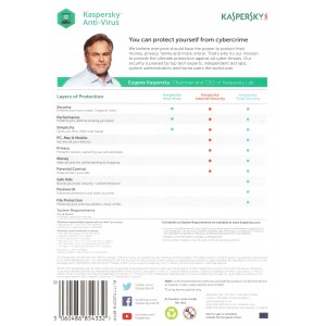 Kaspersky AntiVirus 2021 | 3 PC | 1 Year | Digital (ESD/UK)