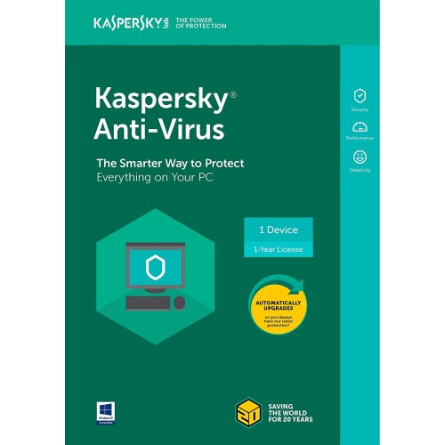 Kaspersky AntiVirus 2018 | 3 PC | 1 An | Emballage Boîte (Par Poste/UE)