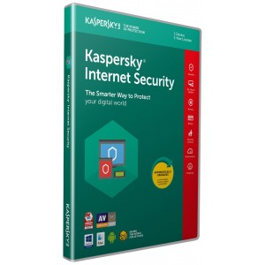 Kaspersky Internet Security 2018 | 1 Device | 1 Year | Retail Pack (by Post/UK+EU)