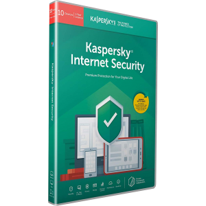Kaspersky Internet Security 2019 | 10 Apparaten | 1 Jaar | Doospakket (per Post/UK+EU)