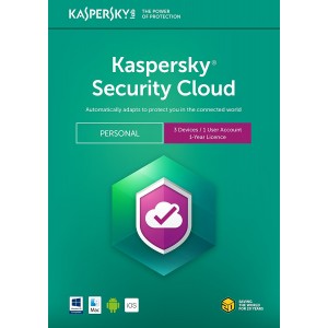 Kaspersky Security Cloud 2018 Personal | 5 Devices | 1 Year | Flat Pack (by Post/UK+EU)
