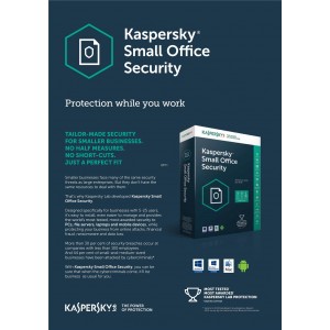 Kaspersky Small Office Security V5 | 1 Server | 5 Desktops | 1 Year | Retail Pack (with Disc)