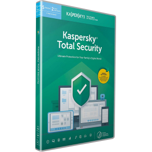 Kaspersky Total Security 2019 | 5 Dispositivos | 1 Año | Paquete de caja (por correo/UK+EU)