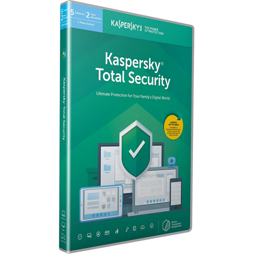 Kaspersky Total Security 2019 | 5 Devices | 1 Year | Retail Pack (by Post/EU) Kaspersky Total Security 2019 | 5 Devices | 1 Year | Retail Pack (by Post/EU)