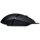 Logitech G402 Hyperion Fury Wired Gaming Mouse, 4.000 DPI, Lichtgewicht, 8 programmeerbare knoppen (PC & Mac) Zwart