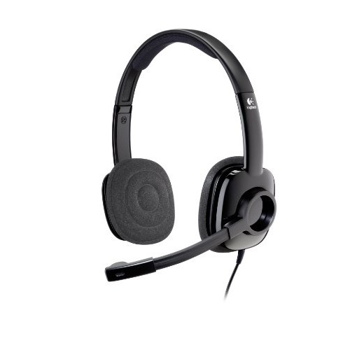 Logitech H250 Bedrade Stereo Headset - Over-Head - Semi-Open - Zwart