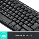 Logitech MK270 Wireless Keyboard and Mouse Combo for Windows, 2.4 GHz Wireless, Compact Wireless Mouse, 8 Multimedia & Shortcut Keys, 2-Year Battery Life, PC/Laptop, QWERTY UK Layout - Black