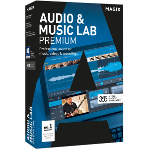MAGIX Audio & Music Lab Premium | Retail Pack (by Post/EU)