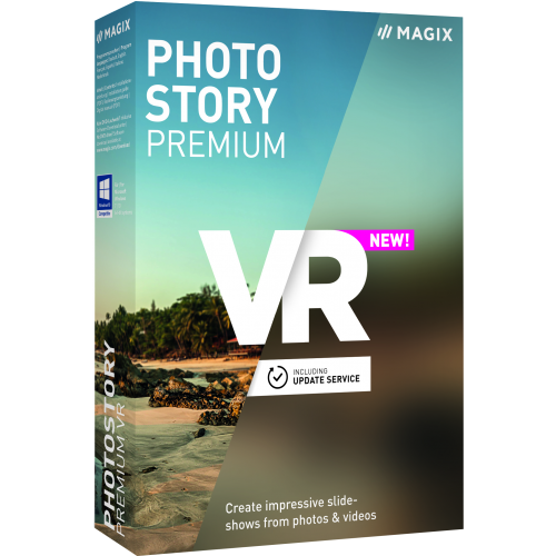 MAGIX Photostory Premium VR | English/German | Retail Pack (by Post/EU)
