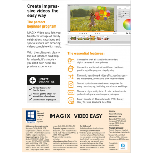 MAGIX Video easy | Retail Pack (by Post/EU)