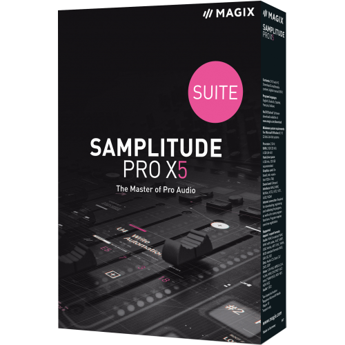 Samplitude Pro X5 Suite | Retail Pack (by Post/EU)