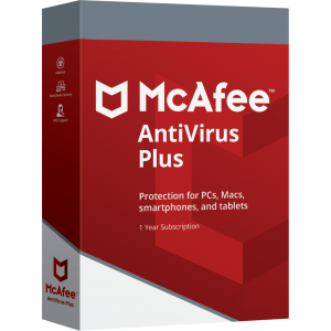 McAfee AntiVirus Plus 2020 | 5 Devices | 1 Year | Digital (ESD/EU)