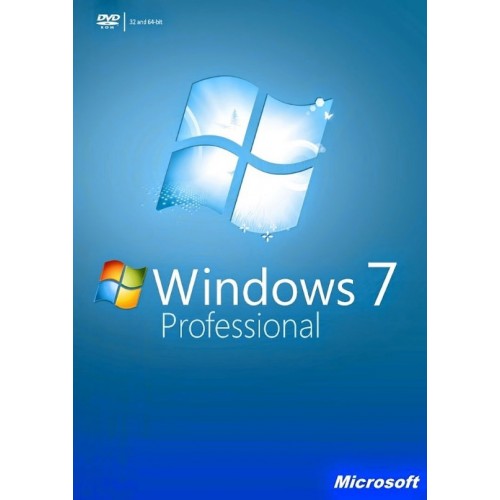 Microsoft Windows 7 Professional SP1 32bit | DSP OEM Pack (Disc and Licence)