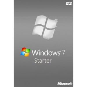 Microsoft Windows 7 Starter SP1 | DSP OEM Pack (Disc and Licence)