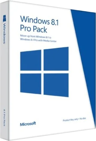 Microsoft Windows 8 1 Pro Pack 32 64bit Retail Pack Licence Xtrasoft En