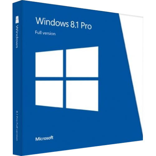 Microsoft Windows 8.1 Pro 32/64bit | Emballage Boîte (Disc and Licence)