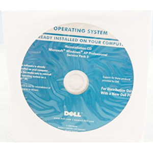 Microsoft Windows XP Professional SP3 Edition | Dell OEM Reinstallation Media (Disc)