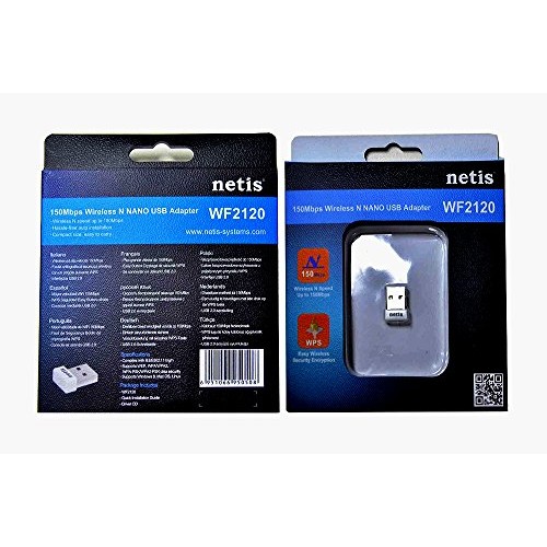 Netis WF2120 150 Mbps Wireless N Nano USB Adapter