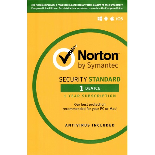 Norton Security 2019 Standard | 1 Devices | 1 Year | OEM Digital (ESD/EU)