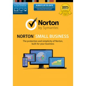 Norton Small Business 1.0 | 10 Devices | 1 User | 1 Year | Flat Pack (by Post/EU)