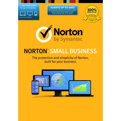 Norton Small Business 1.0 | 5 Devices | 1 User | 1 Year | Flat Pack (by Post/EU) Norton Small Business 1.0 | 5 Devices | 1 User | 1 Year | Flat Pack (by Post/EU)