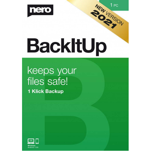Nero BackItUp 2021| 1PC (Perpetual Licence) | Digital (ESD/EU)