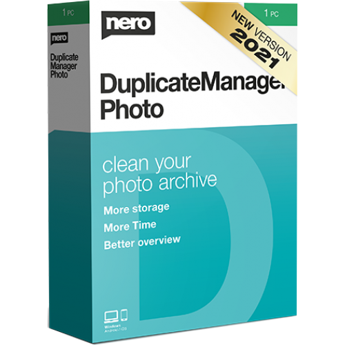 Nero DuplicateManager Photo 2021 | 1PC (Perpetual Licence) | Digital (ESD/EU)
