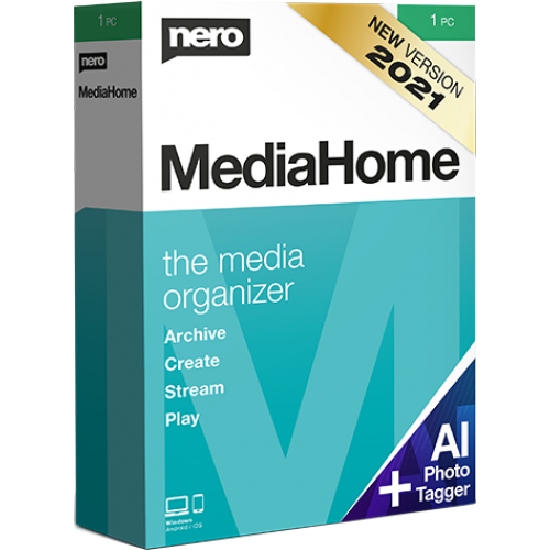 Nero MediaHome Unlimited 2021 | 1PC (Perpetual Licence) | Digital (ESD/EU)