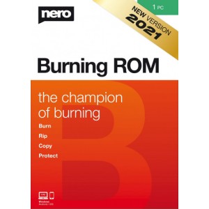 Nero Burning ROM 2021 | 1PC (Perpetual Licence) | Digital (ESD/EU)
