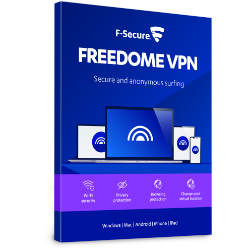 F-Secure Freedome VPN Multidevice | 3 Devices | 1 Year | Digital (ESD/EU)