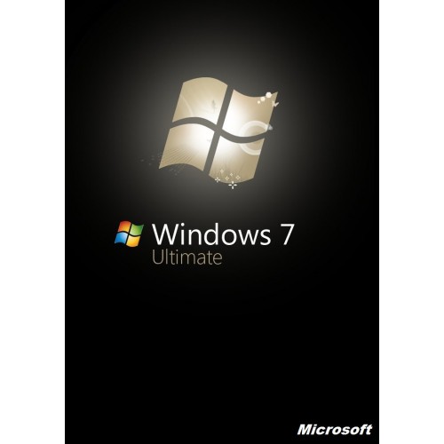 Microsoft Windows 7 Ultimate SP1 32 / 64bit | Standardverpackung (Disc und Lizenz)